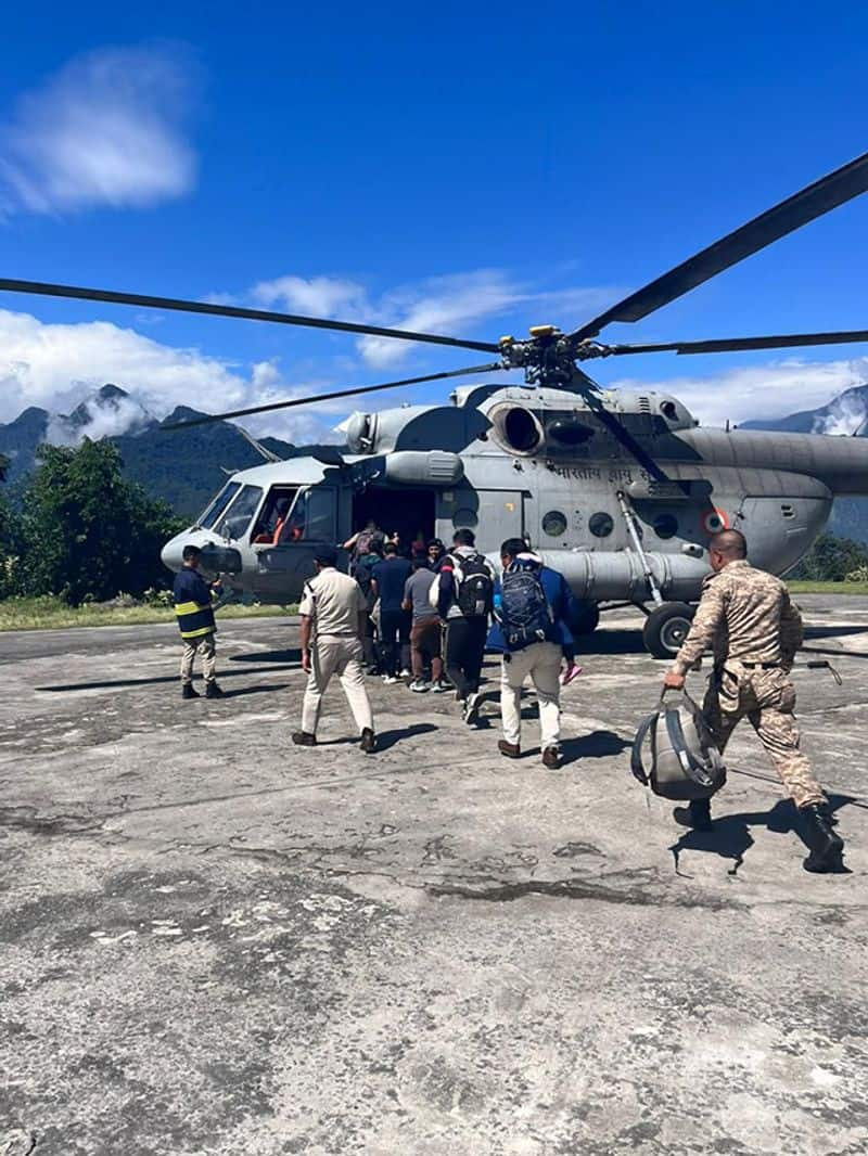 IAF relief operations in Sikkim: Thousands evacuated, tonnes of relief material delivered AJR