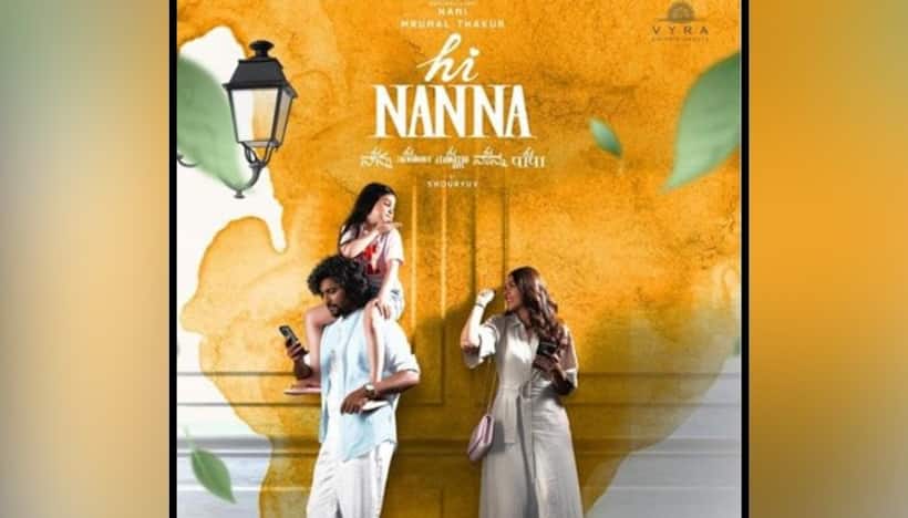 Hi Nanna teaser OUT: Mrunal Thakur, Nani starrer promises a rollercoaster of emotions