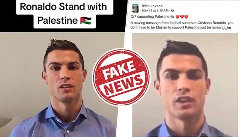 Fact Check: Has Cristiano Ronaldo pledged support to Palestinians amid Israel-Hamas war? Here's the truth snt