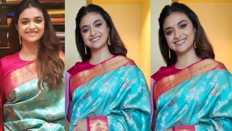 Keerthy suresh says sometimes she stole her moms saree gan