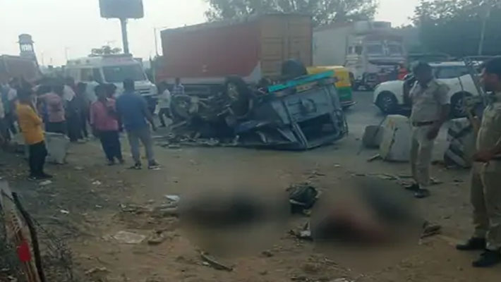 dungarpur road accident
