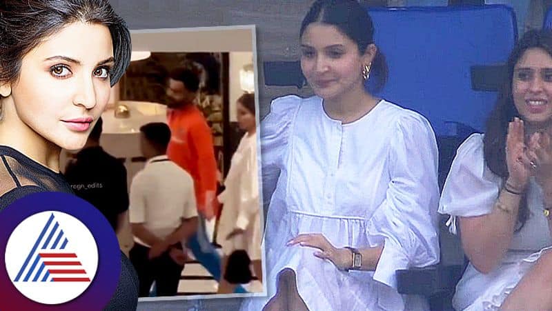 Aushka Sharma second pregnancy baby bump spotted in viral video suc