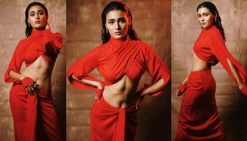 Shalini Pandey Stunning Stills in Red Outfit NSK