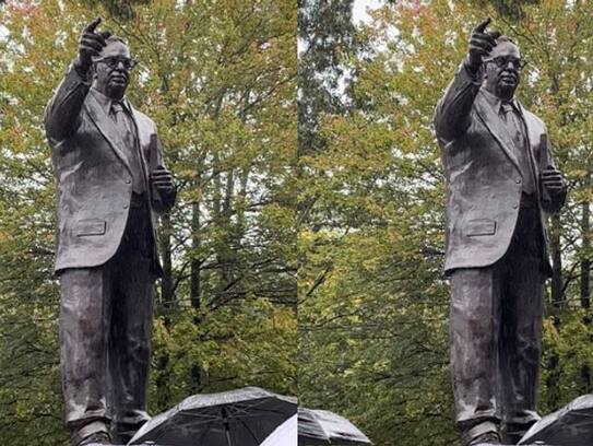 biggest ambedkar statue outside india unveiled in america called statue of equality kms