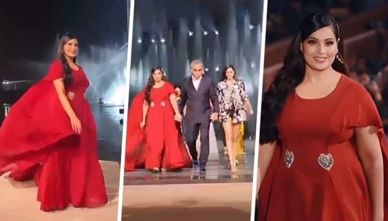 Bipasha Basu in red: Actress walks at Lakme Fashion Week with confidence, wins hearts RBA