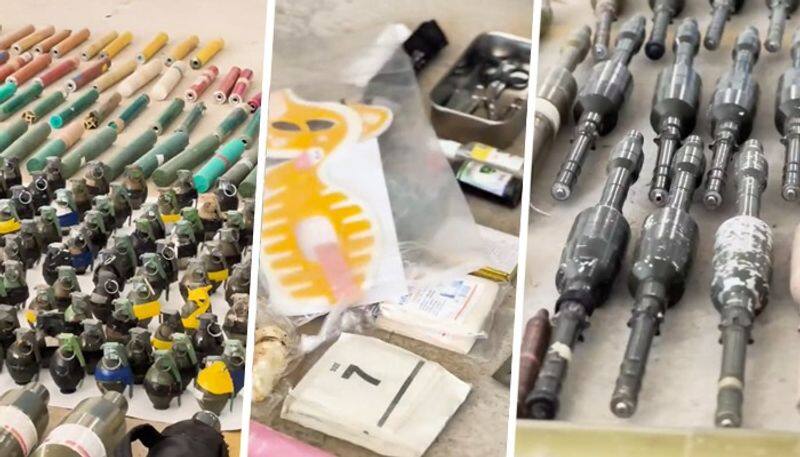 Hamas arsenal exposed: Inside the cache seized by Israel Defence Forces (WATCH) snt