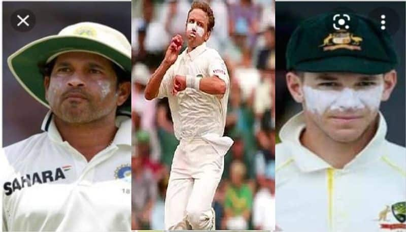 Why cricket players apply white cream on face pav 