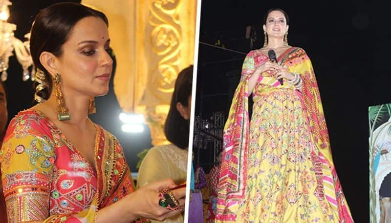 Navaratri 2023: Kangana Ranaut in Ahmedabad, promotes her film Tejas; celebrates festivities RBA