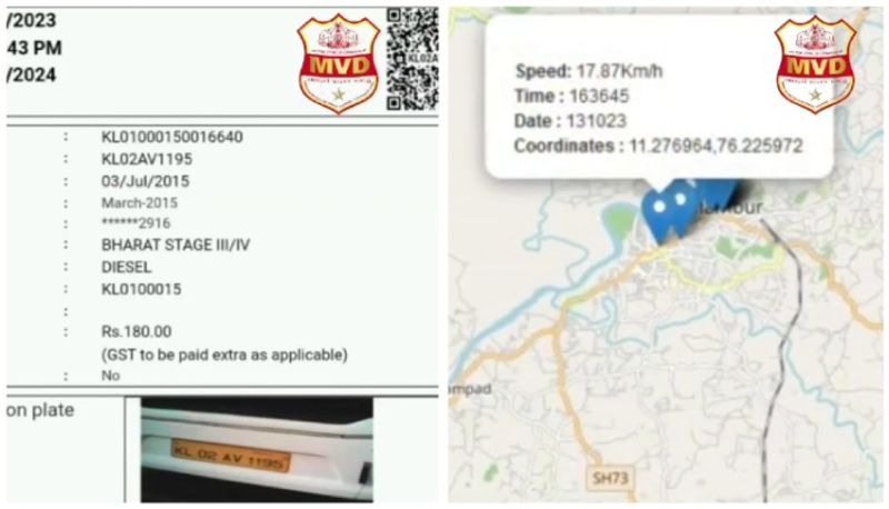 Vehicle issued pollution certificate was far away from testing centre as per GPS data MVD takes action afe