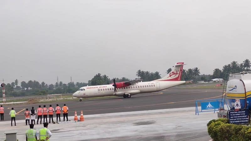 passenger flight services resumed from salem after 2 years today vel