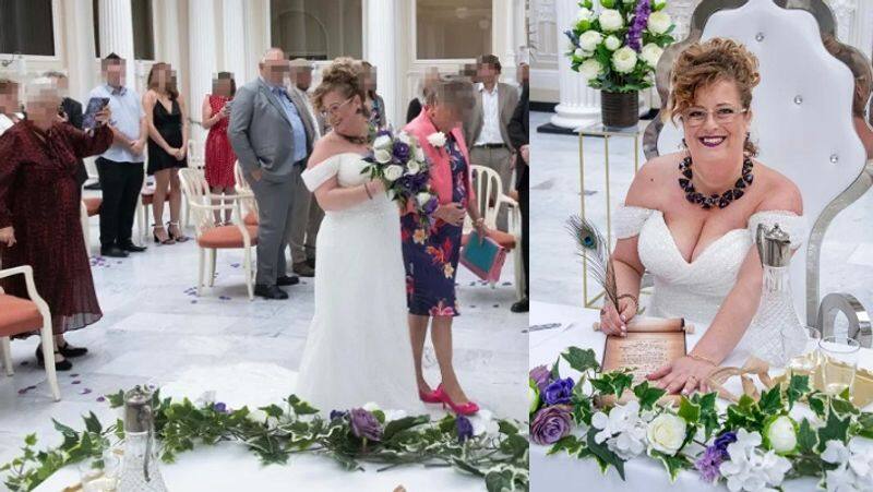 british woman sara wilkinson marries herself zrua 