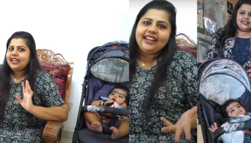 sneha sreekumar shares first flight with son kedar to dubai goes viral vvk