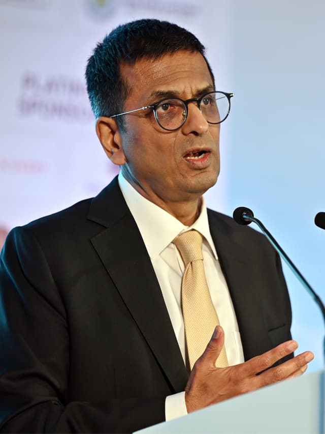 The value of the country depends on the status of women - CJI Chandrachud..ISR