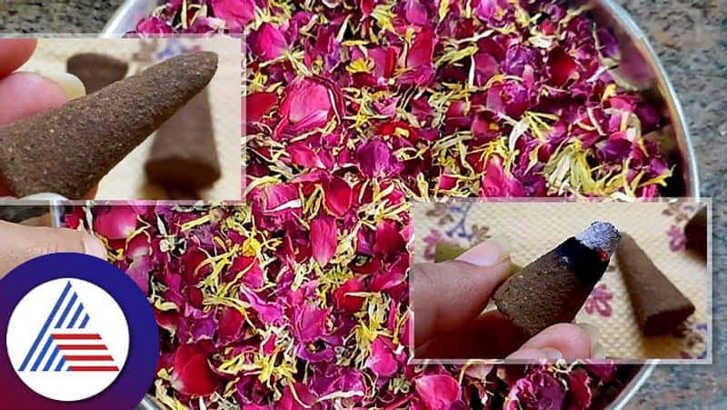 Diya Steps To Make Dhup Batti  At Home With Dry Flowers roo