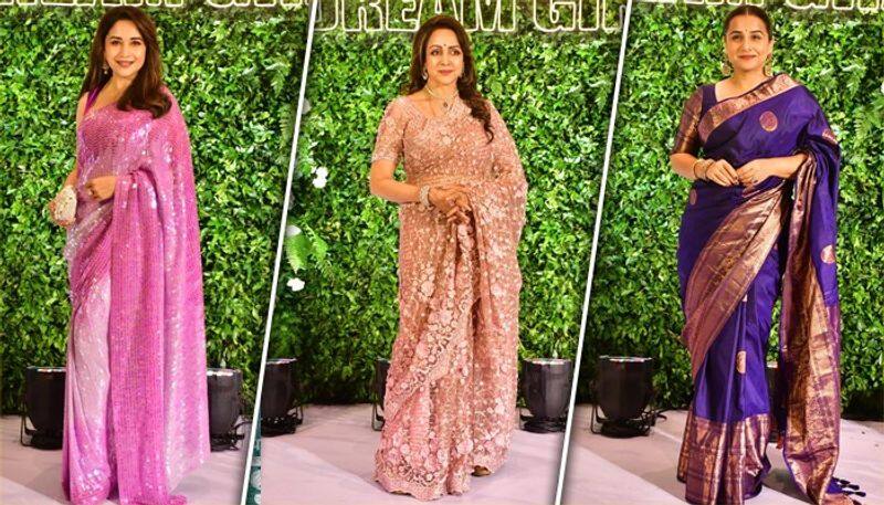 Rekha to Vidya Balan, best looks from Hema Malini's birthday bash RKK