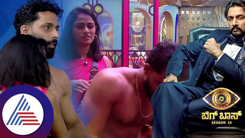 Vinay Gowda and Sangeetha Shrungeri quarrel in Bigg Boss Kannada Season 10 srb