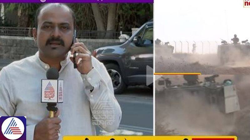 israel hamas war since 17 days live updates hamas missile launch captured on suvarna news camera ash