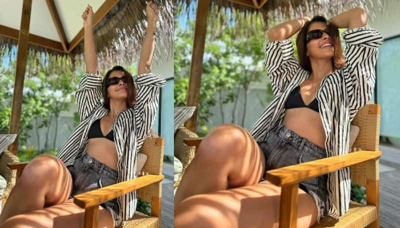 Pooja Hegde Shared some Stunning photos from her Maldives Trip NSK