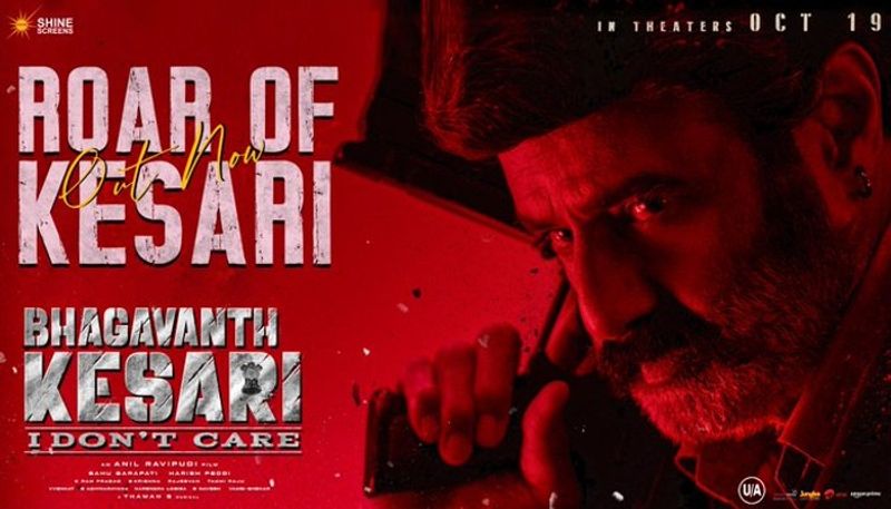 Third Song Roar of Kesari out from Bhagavanth Kesari NSK