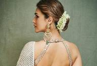 kriti sanon 10 backless blouse for diwali zkamn