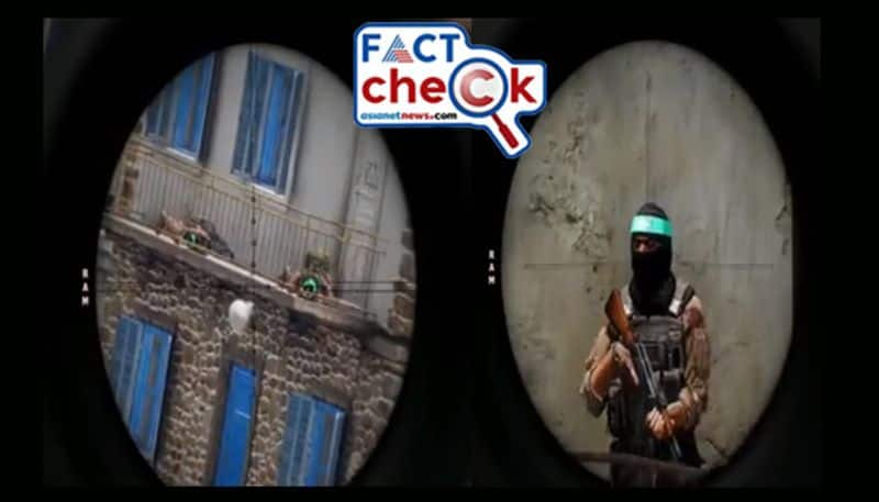 Video of a sniper expertly kill several Hamas fighters is not real fact check jje