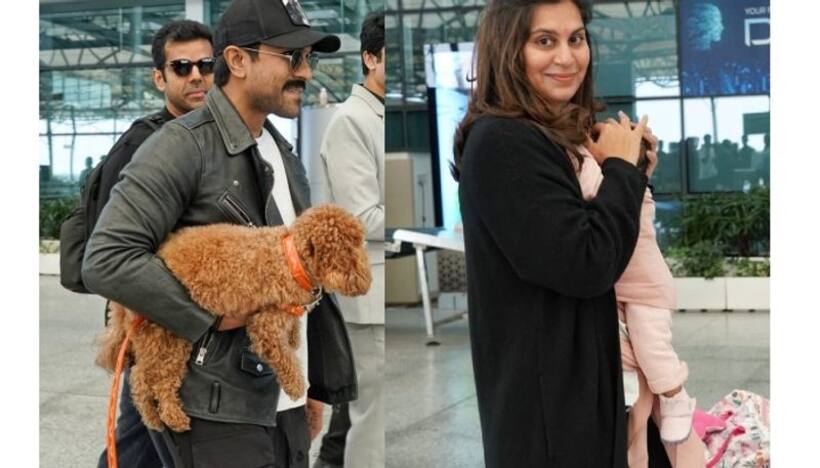 ముద్దుల కూతురు క్లీంకారతో రాంచరణ్, ఉపాసన ఫస్ట్ ఫారెన్ టూర్.. బ్యూటిఫుల్ క్లిక్స్ వైరల్ 