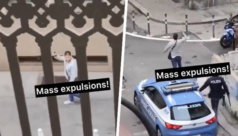 Italy: Migrant shouting 'Allahu Akbar' with knife arrested near Turin Synagogue | WATCH