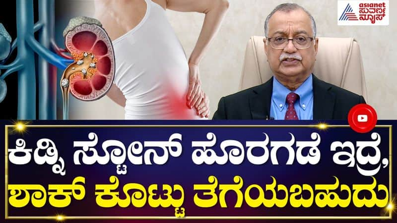 Health tips, Dr.H Sudarshan Ballal About Kidney stone problem Vin