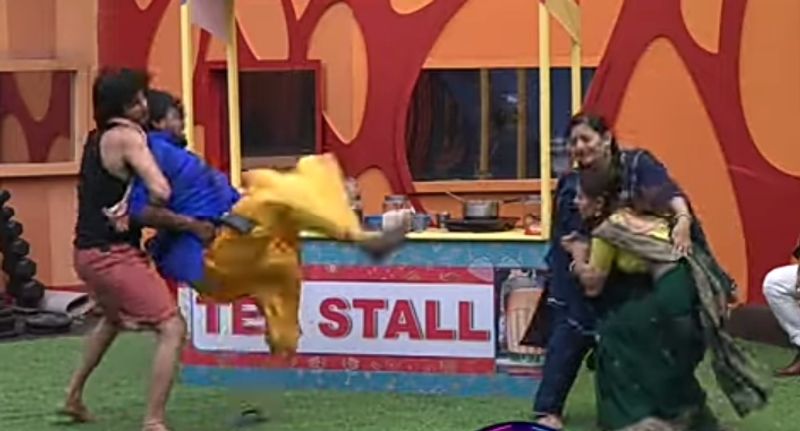 bigg boss telugu 7 fight between tasty teja and shobha shetty ksr 