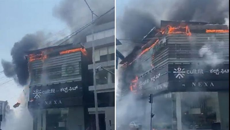 A cafe in Bengaluru's Koramangala catches a fire-rag