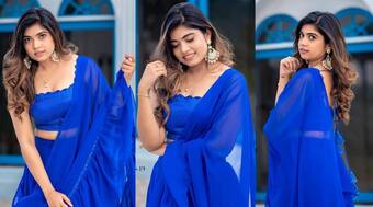 నీలి రంగు డ్రెస్ లో నెలవంకలా రీతూ చౌదరి... లేడీ జబర్దస్త్ కమెడియన్ లోని ఊహించని కోణం!