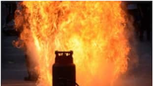 Cylinder Explosion at Chennagiri in Davangere 