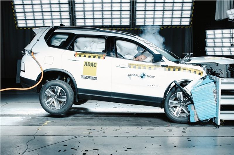 Tata Harrier facelift scores 5 stars in Global NCAP crash test prn