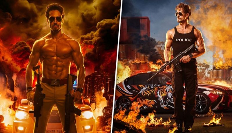 Singham Returns: Tiger Shroff unveiled as new member of Rohit Shetty's cop squad! See FIRST look SHG 