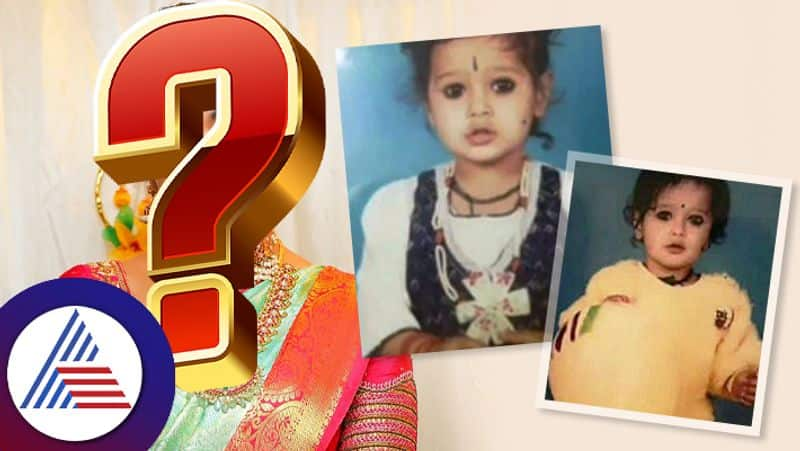 Guess this child who is now heroin in Zee Kannada serial paaru Mokshitha Ria pav