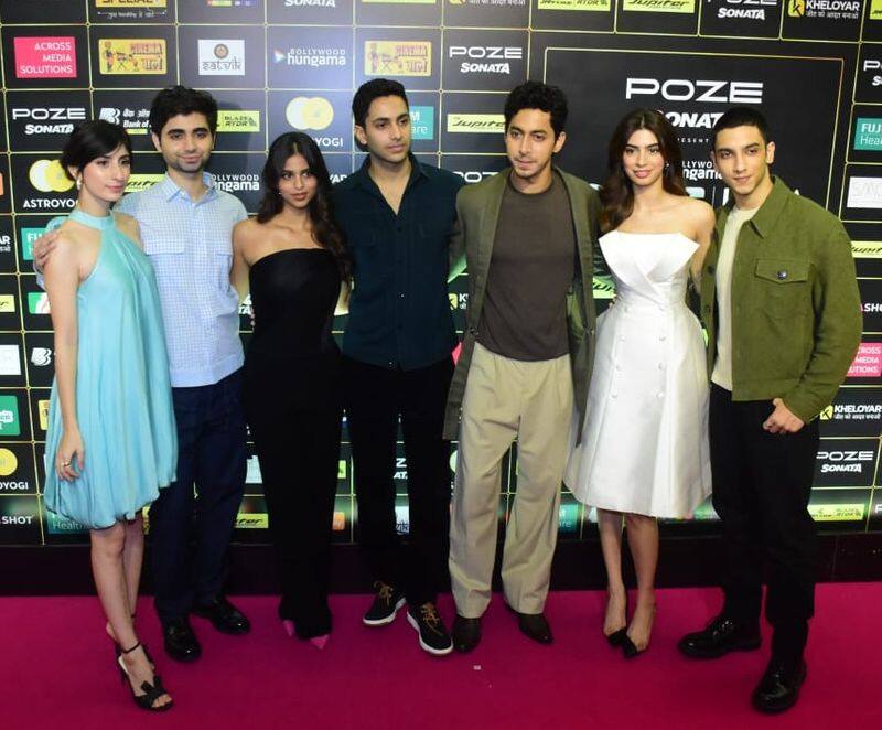 The Archies song 'Sunoh' Launch: Suhana Khan, Khushi Kapoor, Mihir Ahuja, others attend event SHG 