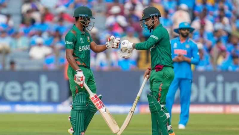 ICC World Cup 2023 Bangladesh set 257 runs target to Team India kvn