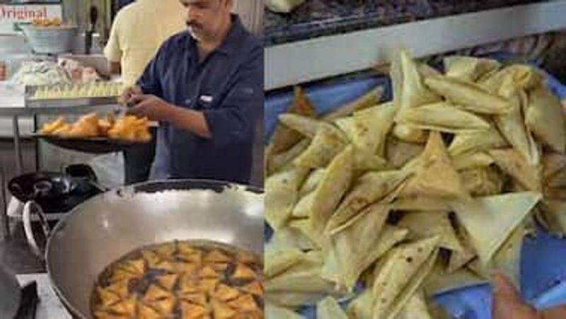 Hyderabad shop makes 10000 samosa in a day zkamn