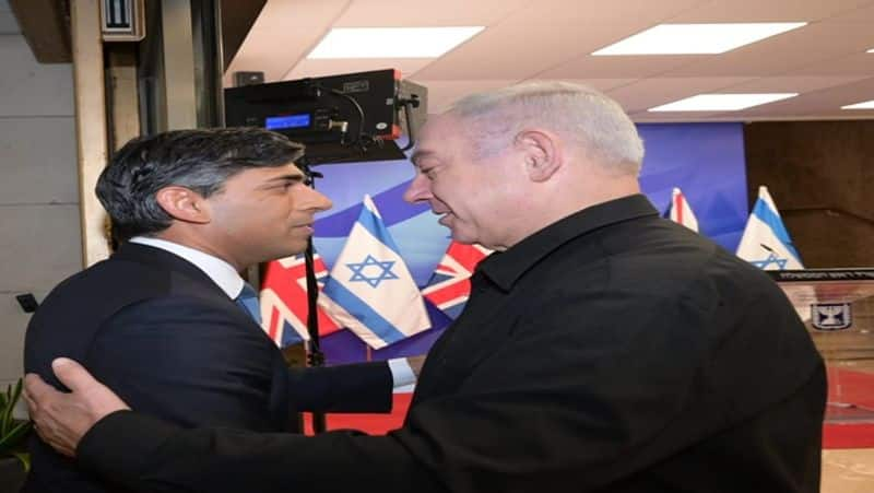 UK PM Rishi Sunak In Israel support its right to defend smp