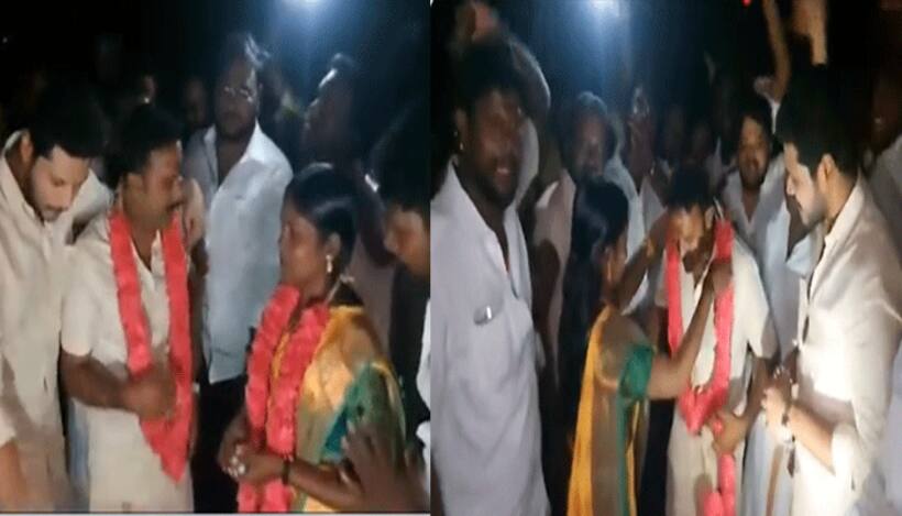 ఇదేం అభిమానం రా బాబు.. లియో సినిమా హాల్లో ఎంగేజ్మెంట్ చేసుకున్న జంట.. వీడియో వైరల్..