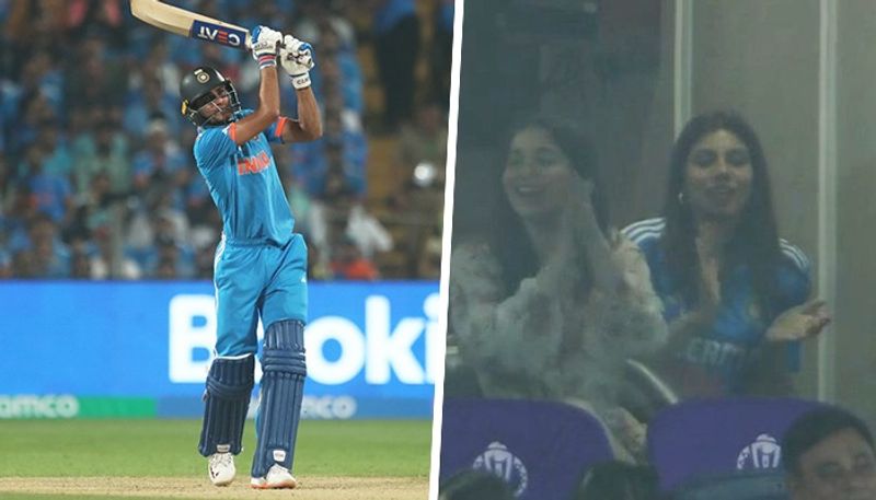 cricket India vs Bangladesh: Sara Tendulkar cheering for Shubman Gill during WC clash sets internet on fire (WATCH) osf