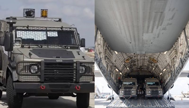 Armoured jeeps spotted in Israel: Is this a sign of US-led invasion in Gaza? vkp