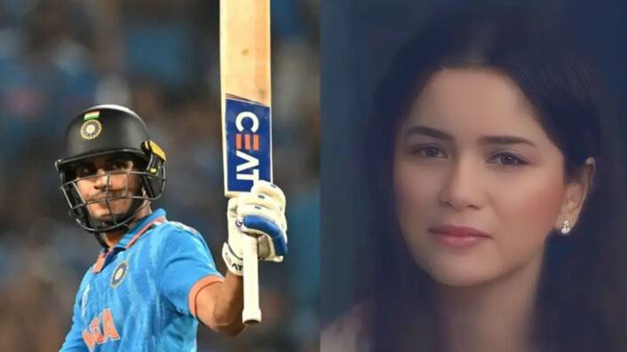 Sara-Tendulkar-reaction-on-shubman-gill-half-century