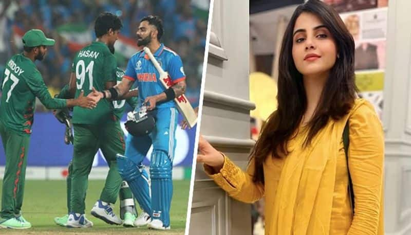 At least you What Pak actress who promised dinner date if Bangladesh beat India said after Kohli show snt