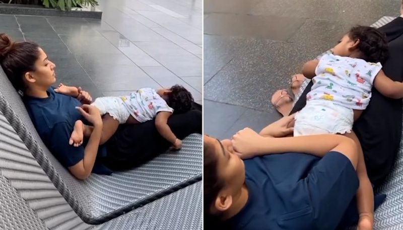 Jawan star Nayanthara and son Uyir's adorable video goes viral; fans overflow with delight SHG