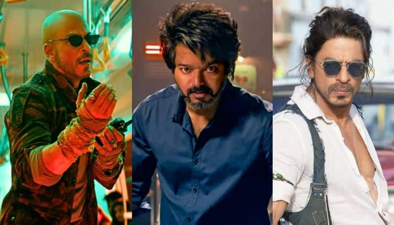 leo surpassed opening box office collections of shah rukh khan movies pathaan jawan lokesh kanagaraj nsn