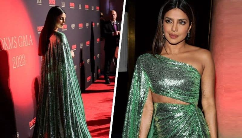 DMKS Gala 2023: Priyanka Chopra looks stunning in a thigh-high slit one-shoulder gown RKK