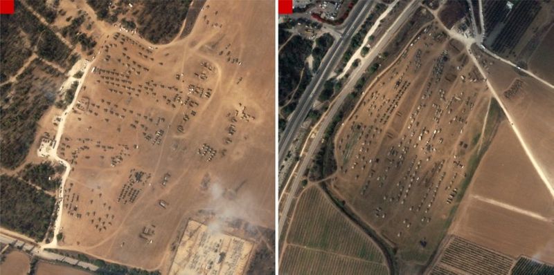 Israel Hamas war: Satellite imagery reveals IDF's preparedness for ground offensive into Gaza snt