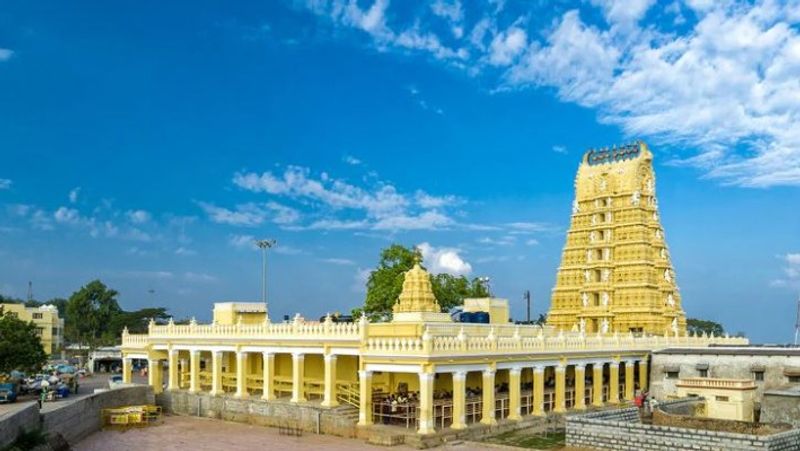 goddess chamundeshwari enrolled in gruha lakshmi scheme, temple account to get every month rs 2,000 kms