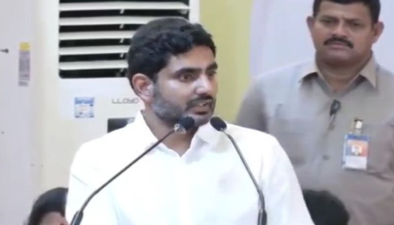 TDP General Secretary Nara Lokesh  Meeting with  Party Seniors in Rajahmundry lns